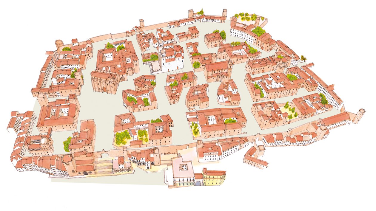Caceres, Spagna. Città Medievale da Fernando Aznar Cenamor