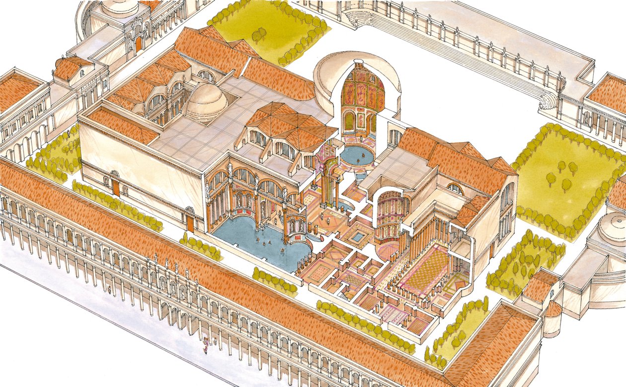 Terme di Caracalla, Roma da Fernando Aznar Cenamor