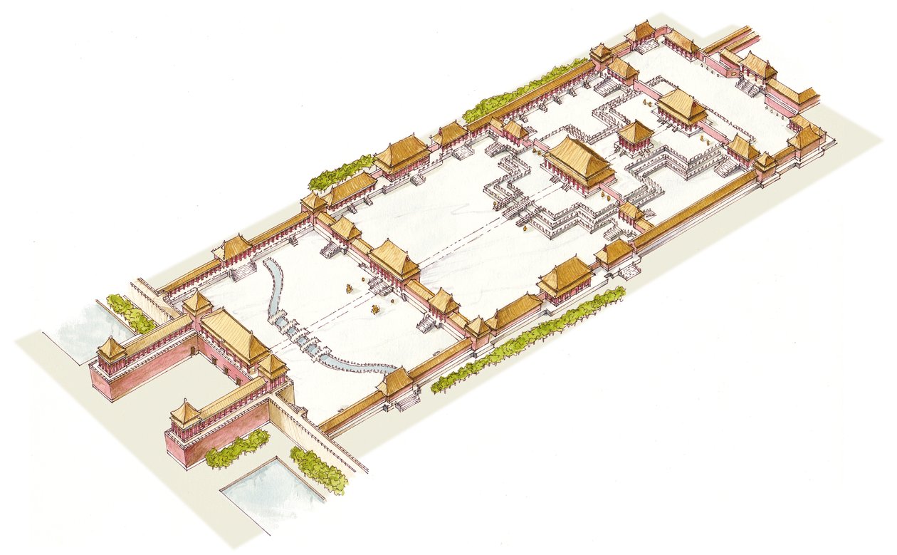 Città Proibita, Pechino (dettaglio) da Fernando Aznar Cenamor