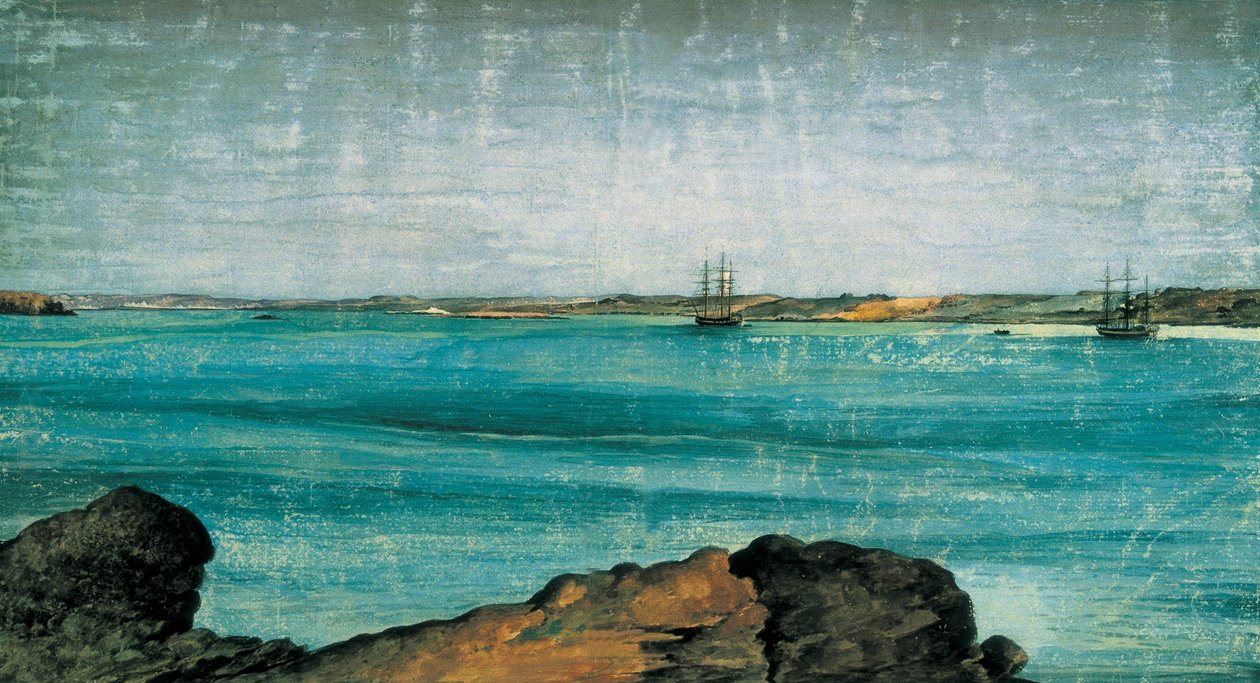 Puerto Deseado, dettaglio. Città e porto di pesca della Patagonia, nella provincia di Santa Cruz in Argentina da Fernando Brambila