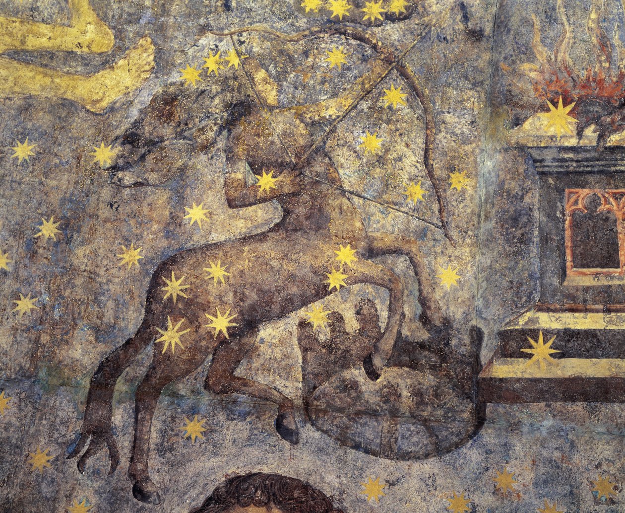 Periodo gotico. Cupola dello Zodiaco (1485) di Fernando Gallego (1440-1507). XV secolo. Affreschi. Decorano la biblioteca dell