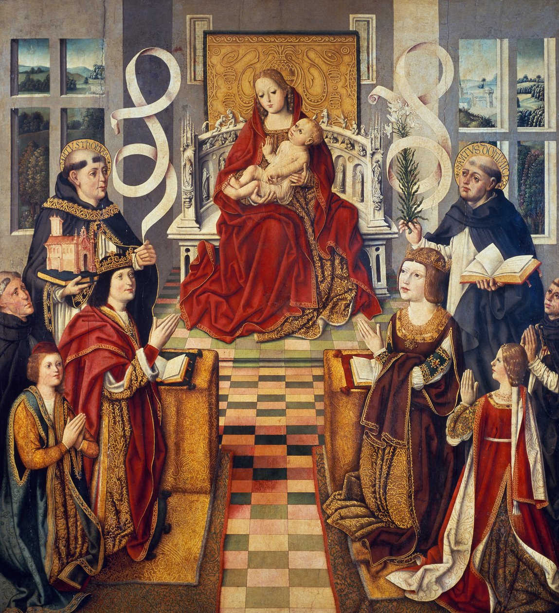 Vergine dei Re Cattolici da Fernando Gallego