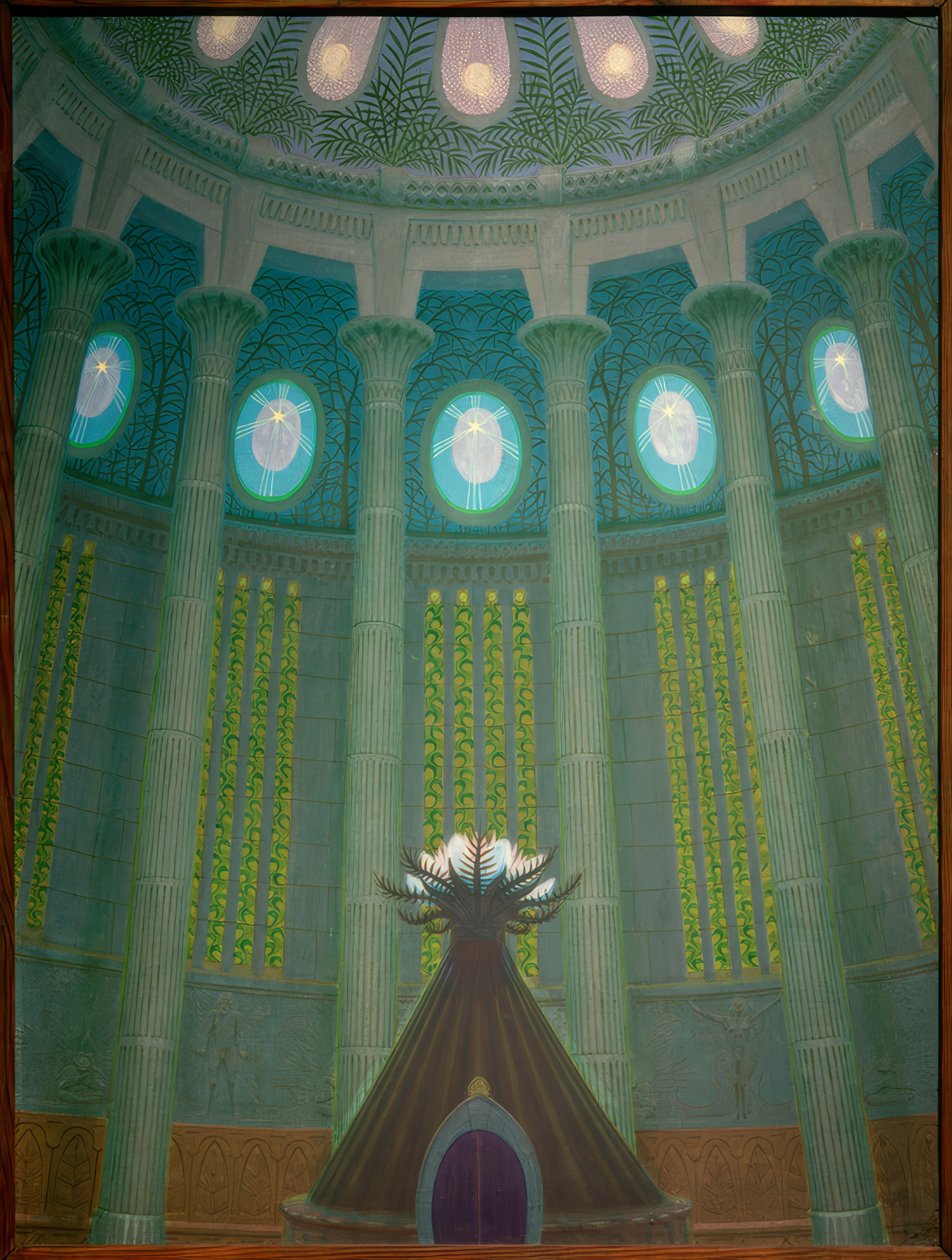 Il tempio solitario da Fidus