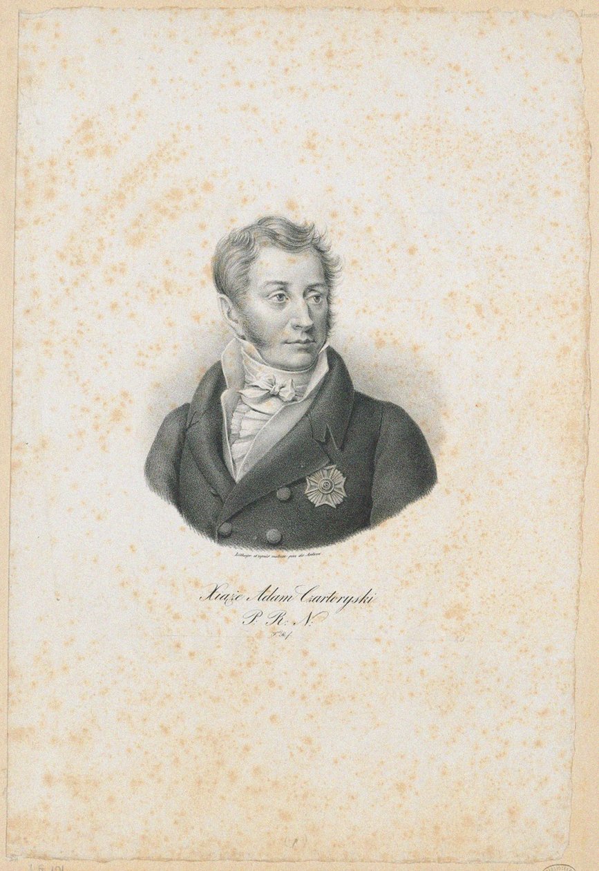Principe Adam Jerzy Czartoryski da Filip Romanowski