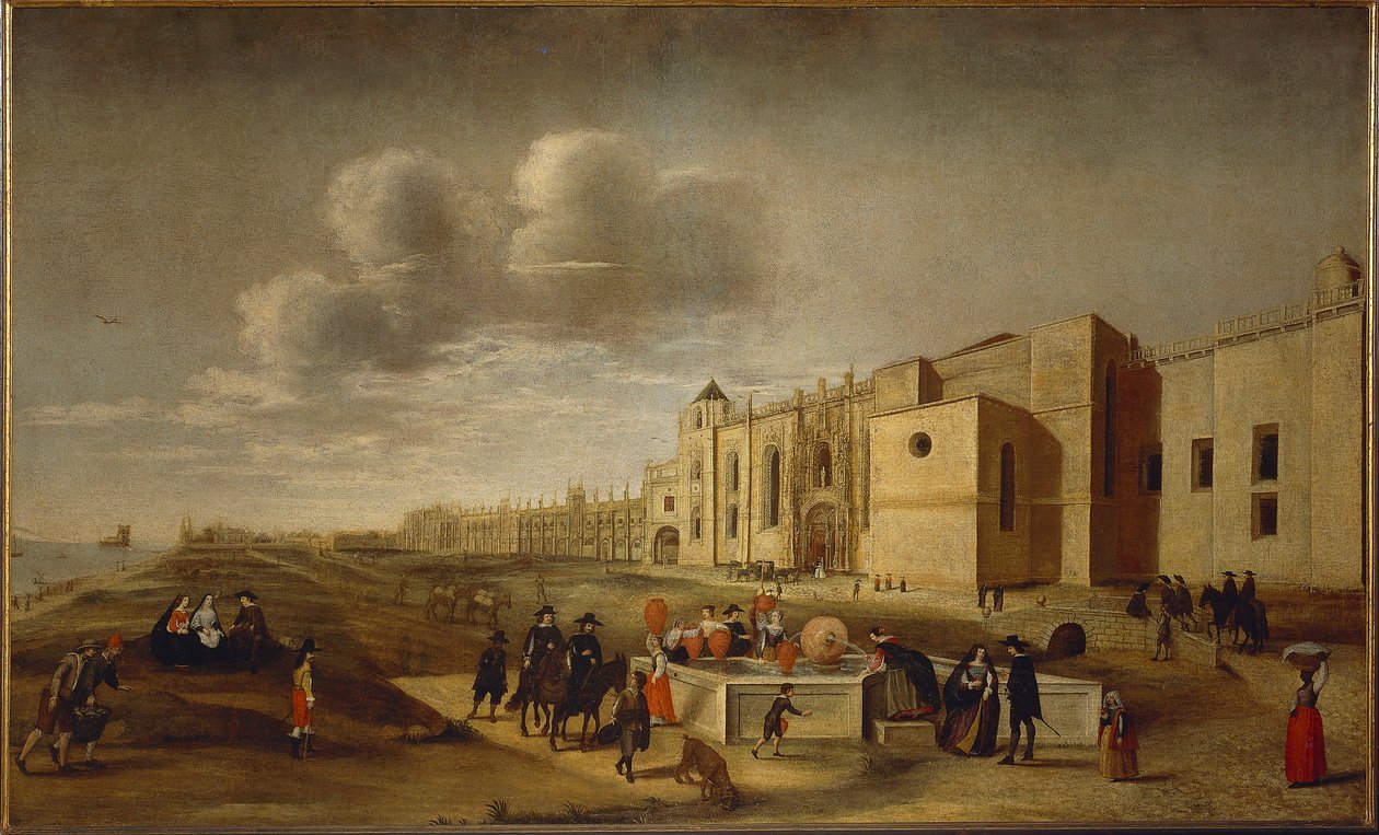 Vista panoramica del Monastero dos Jerónimos e della Piazza do Império, Lisbona da Filipe Lobo