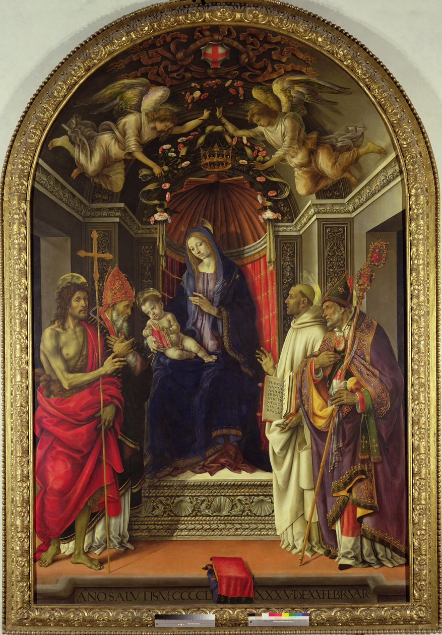 Madonna col Bambino e Santi, 1486 da Filippino Lippi