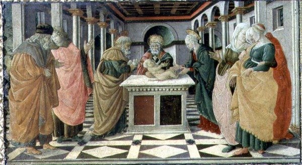 La Presentazione al Tempio, pannello della predella dell