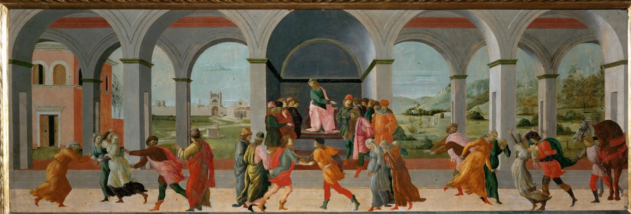 Tre scene della vita di Virginia: Appio Claudio ordina l