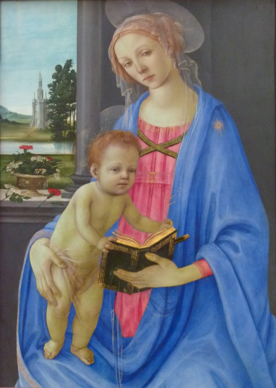 Tedesco: Maria mit dem Kind Madonna con Bambino da Filippino Lippi
