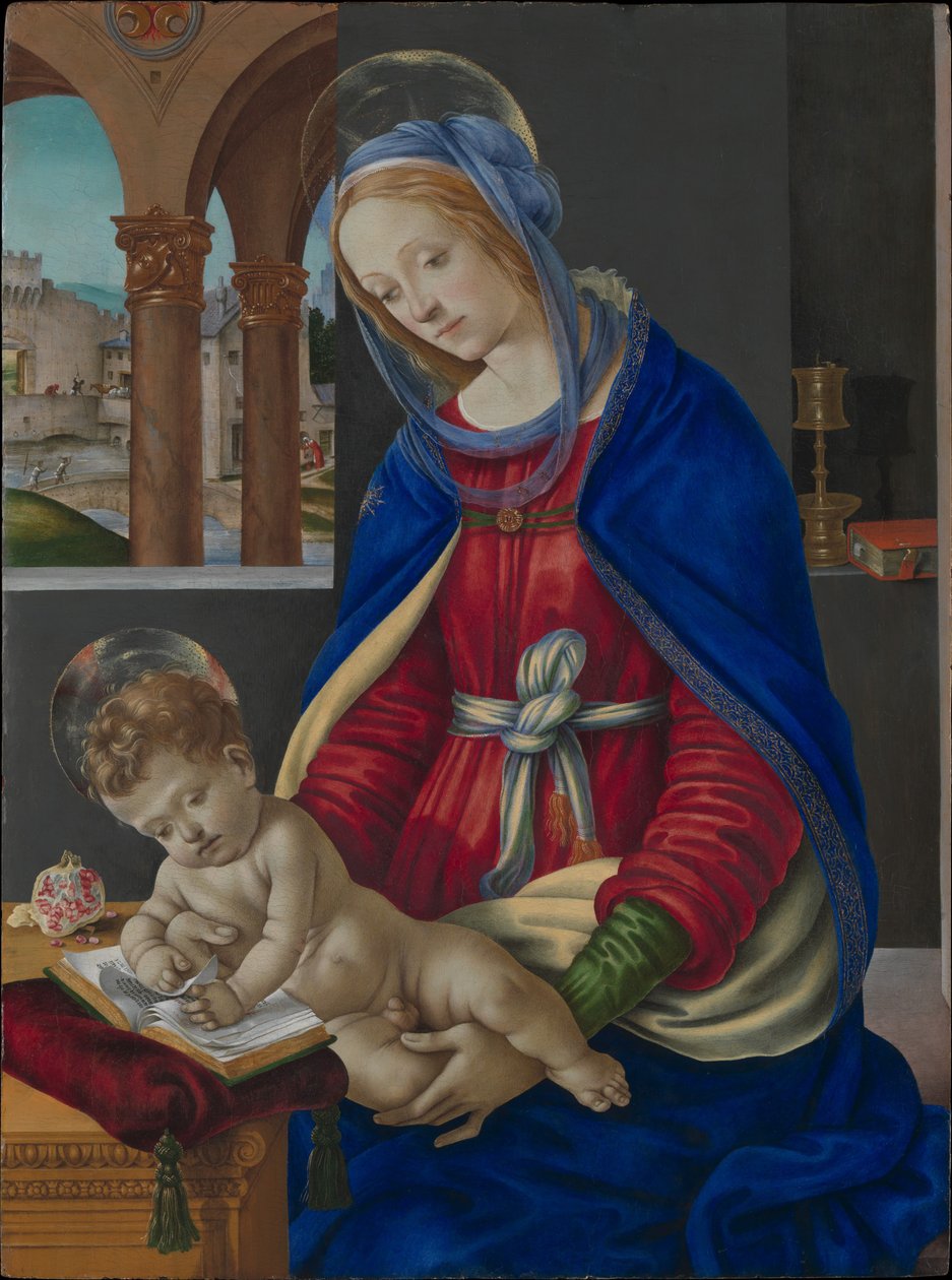 Madonna con il Bambino da Filippino Lippi