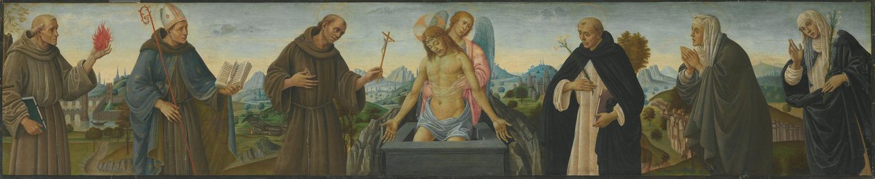 Uomo dei dolori e sei santi (Sant