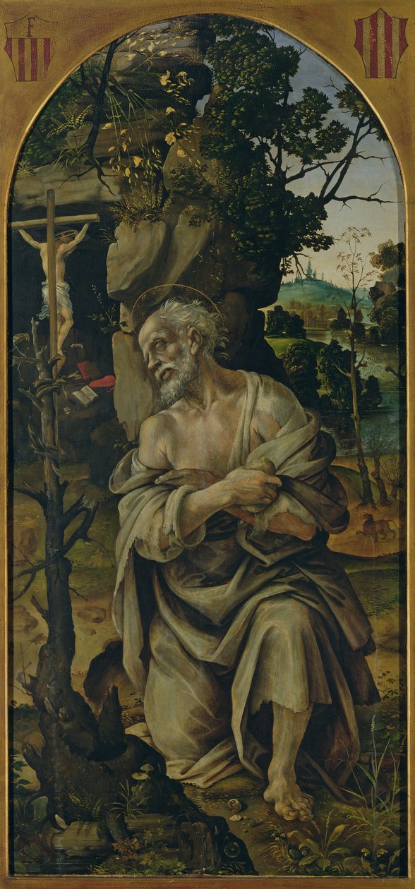 San Girolamo in penitenza da Filippino Lippi
