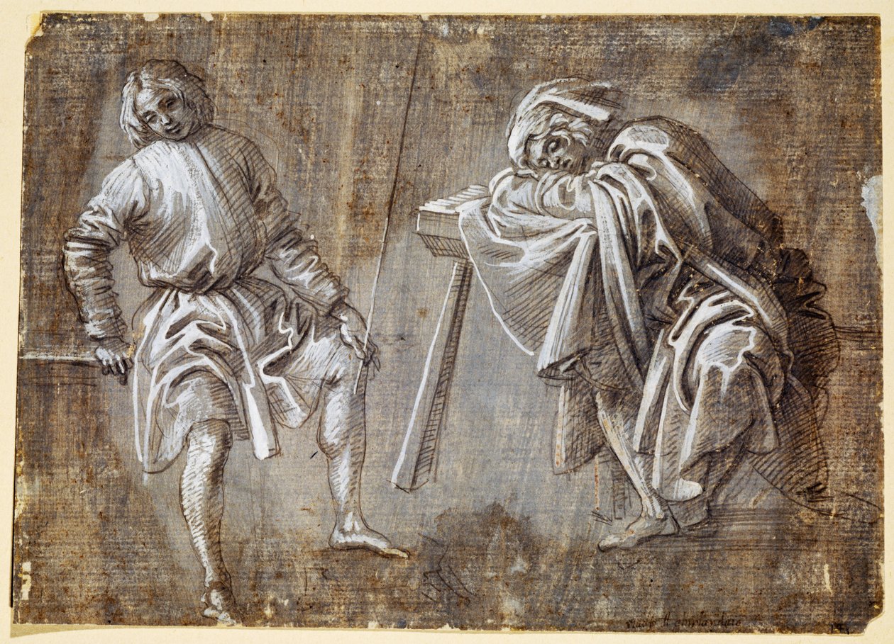 Due figure sedute da Filippino Lippi