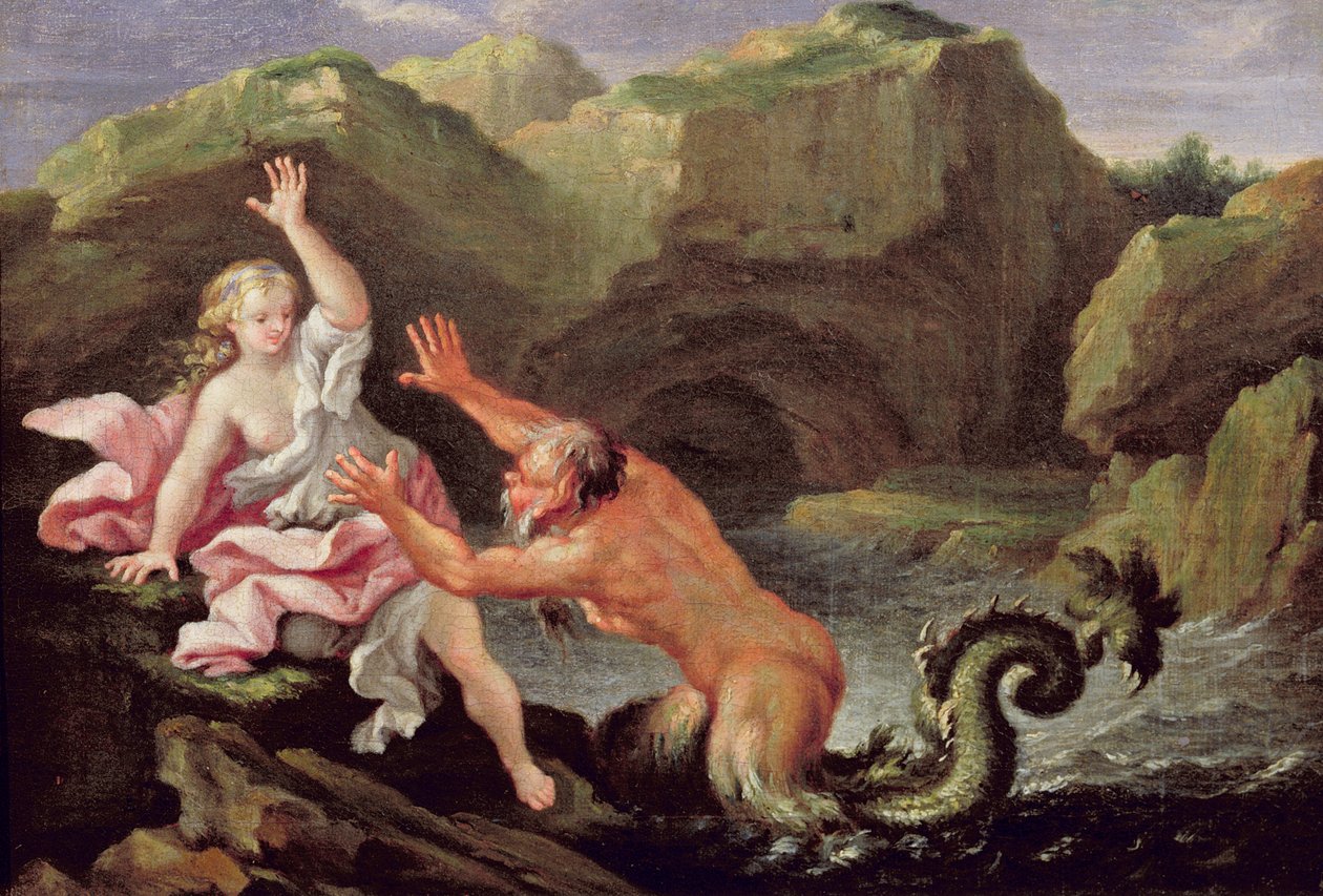 Glauco e Scilla da Filippo Lauri