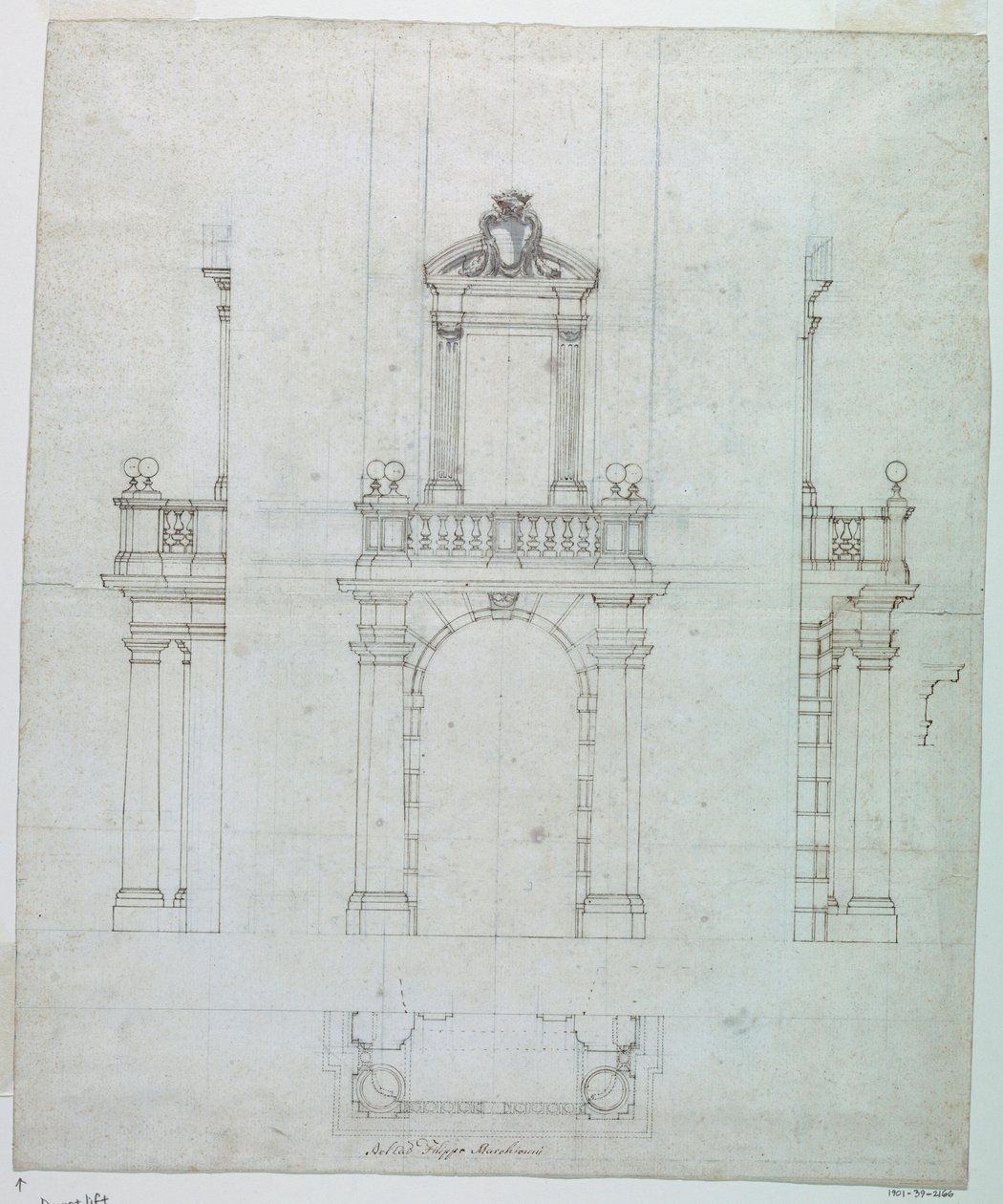 Cornice e telaio di una porta da Filippo Marchionni
