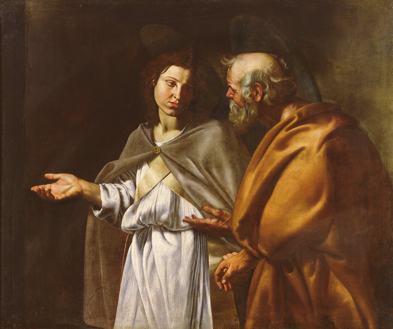 San Pietro liberato da un angelo da Filippo Vitale
