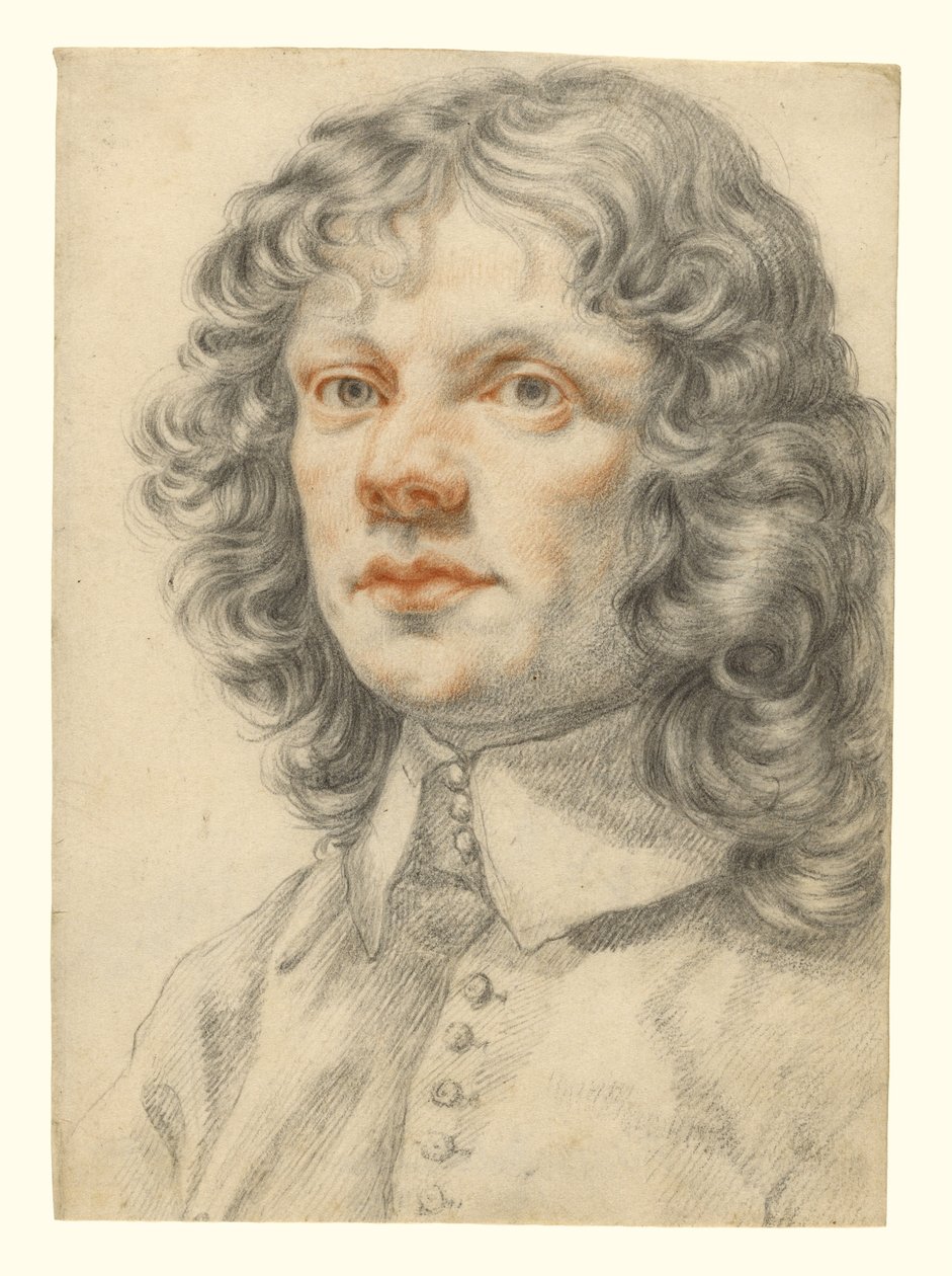 Ritratto di uomo (recto); Ritratto di uomo (offset accidentale) (verso) da Filippo Baldinucci