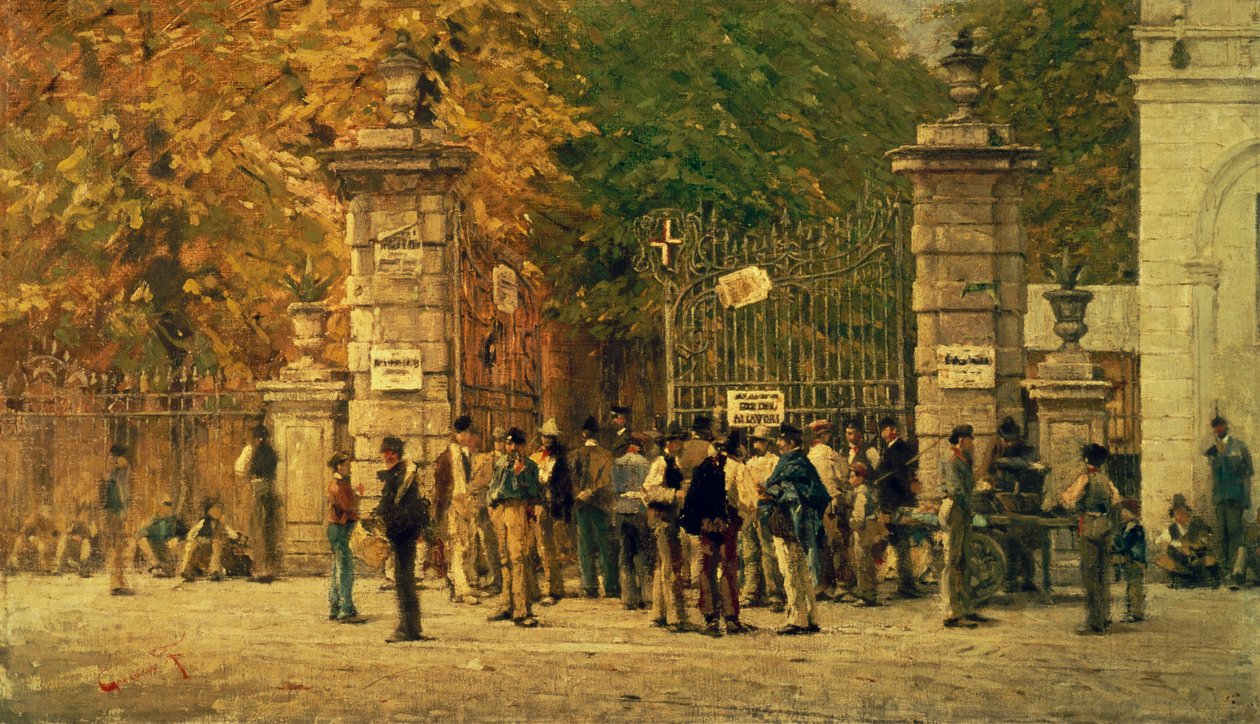 Pausa durante il lavoro all
