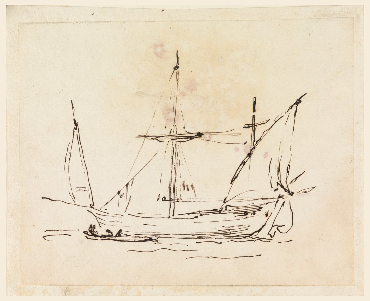 Una nave a vela da Filippo Marchionni