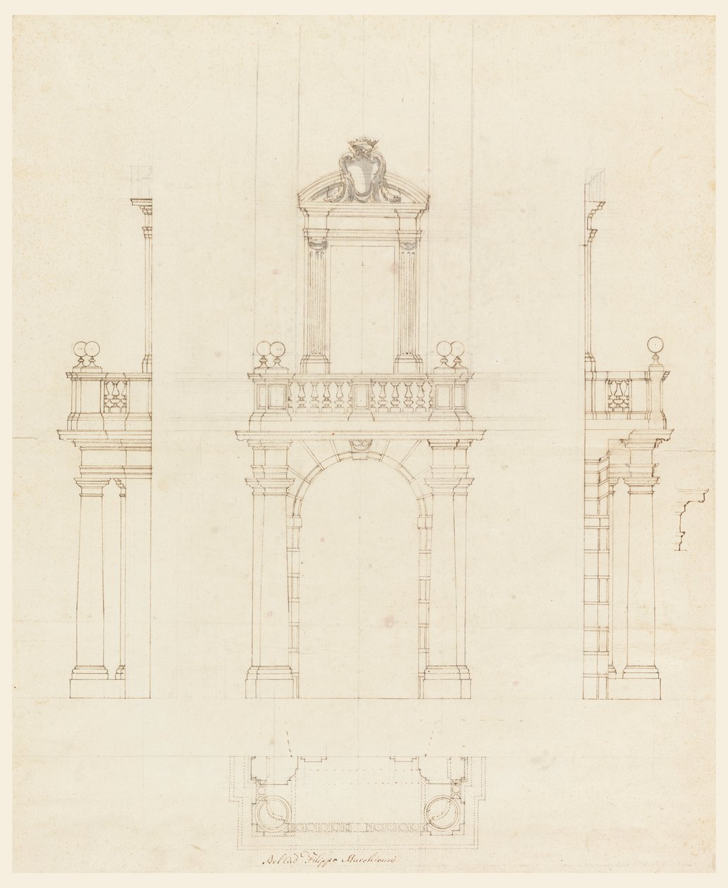 Telaio e cornice di una porta da Filippo Marchionni
