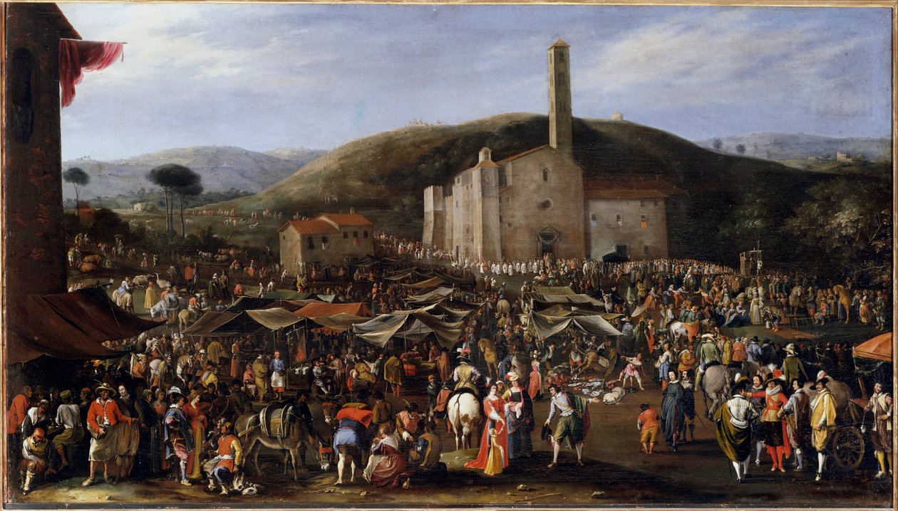 La fiera di Impruneta. Il Duca Cosimo II de