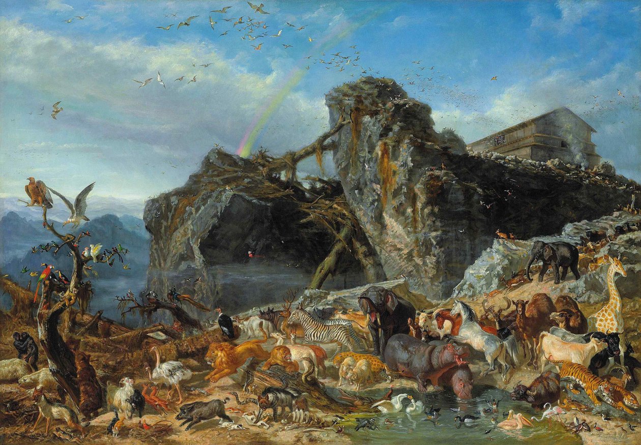 Dopo il diluvio da Filippo Palizzi