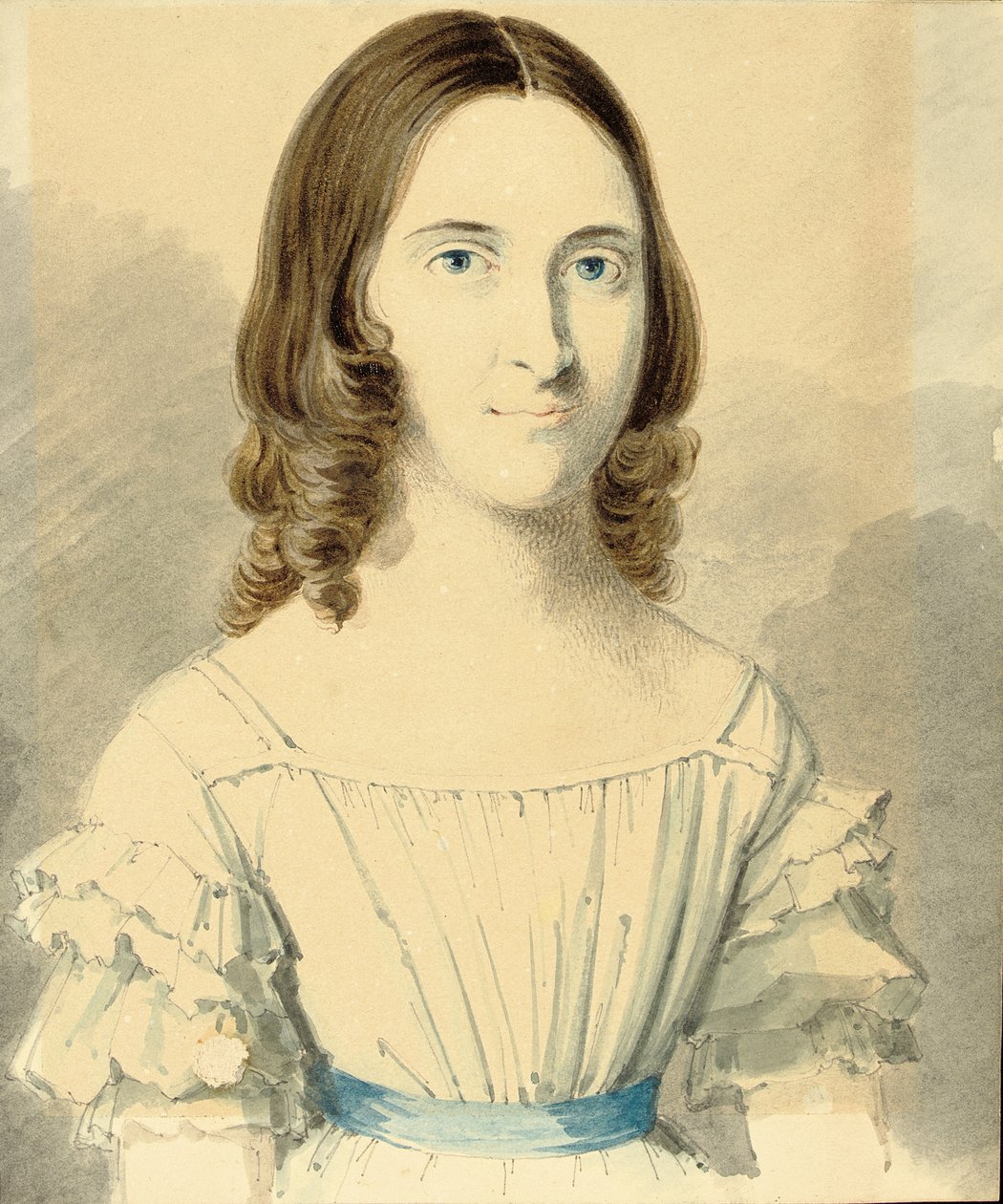 Ritratto di Christina Georgina Rossetti da Filippo Pistrucci