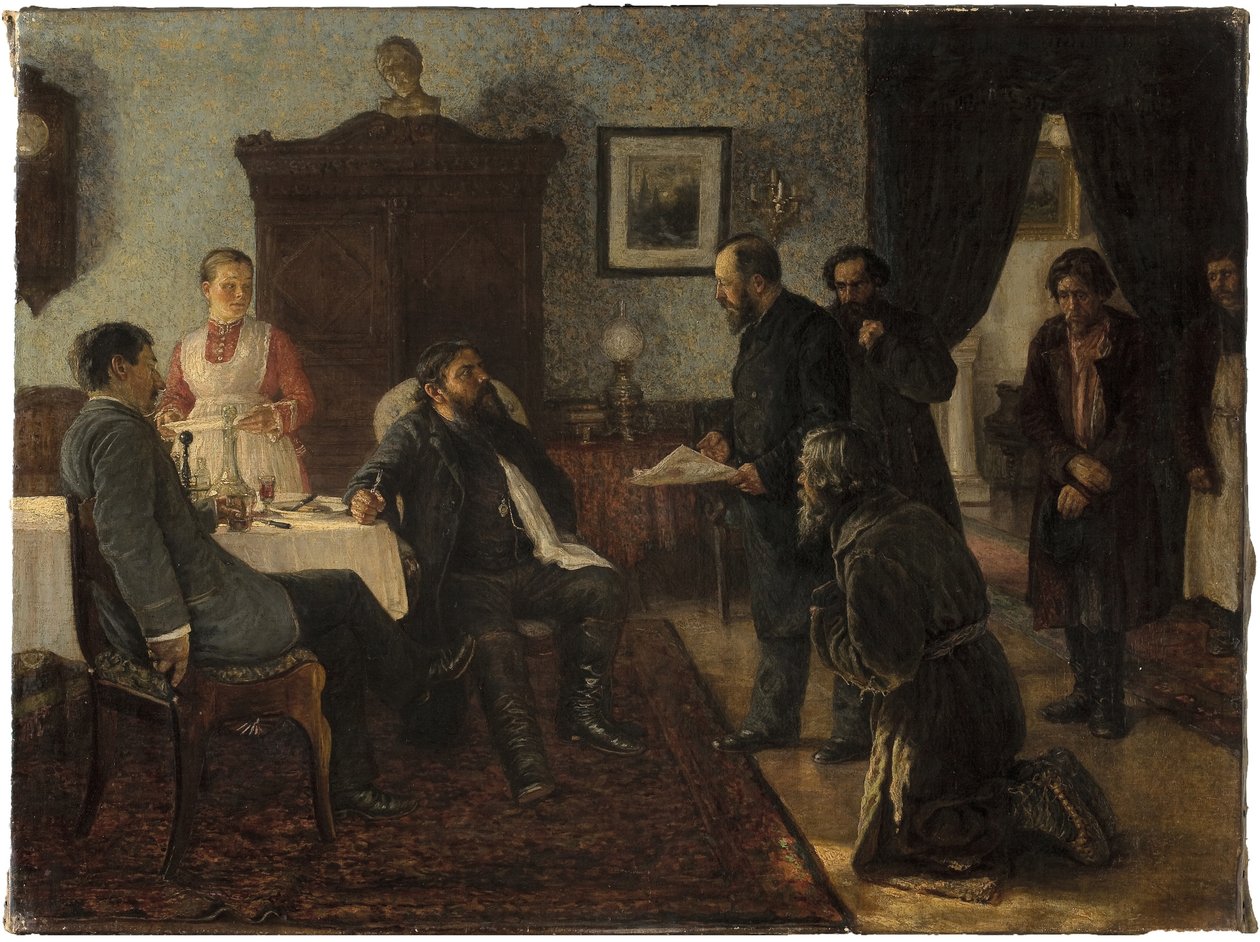 Richiedenti, 1888 da Firs Sergeevich Zhuravlev