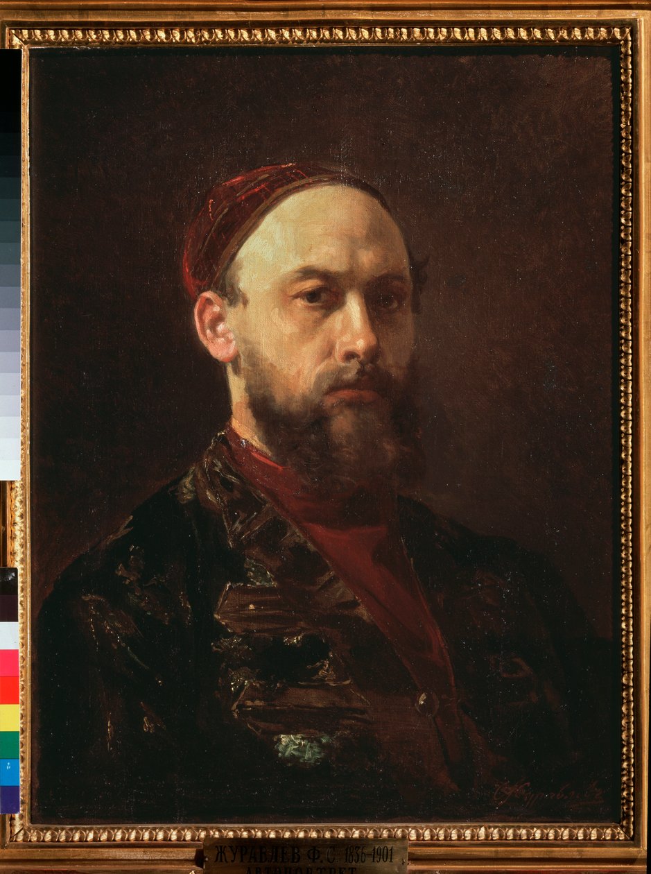 Autoritratto da Firs Sergeevich Zhuravlev