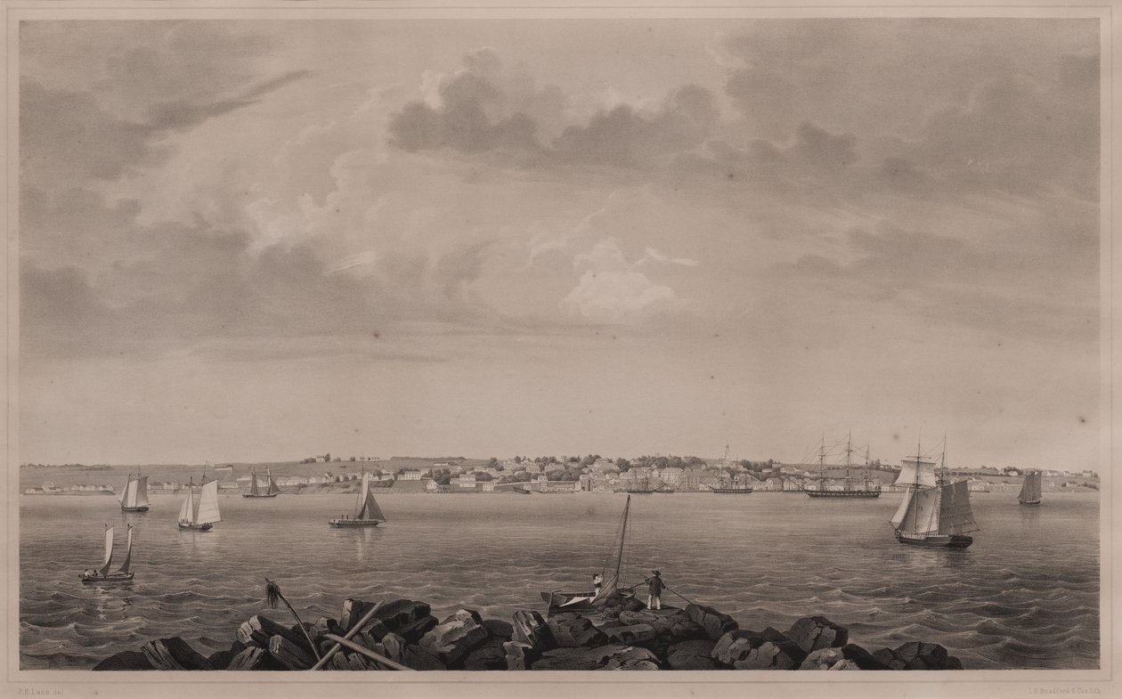 Castine, da Hospital Island da Fitz Henry Lane