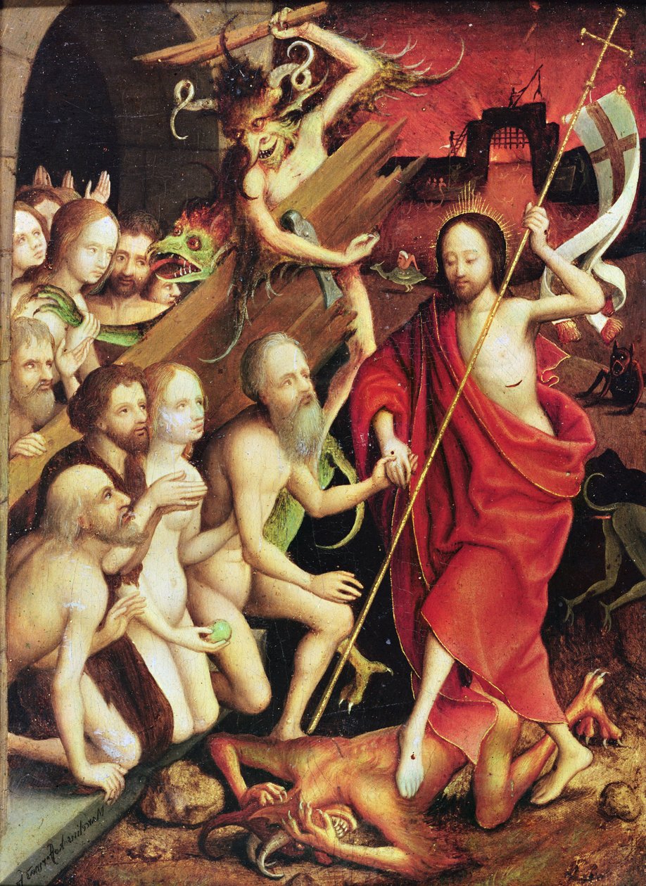 La discesa nel Limbo da Flemish School