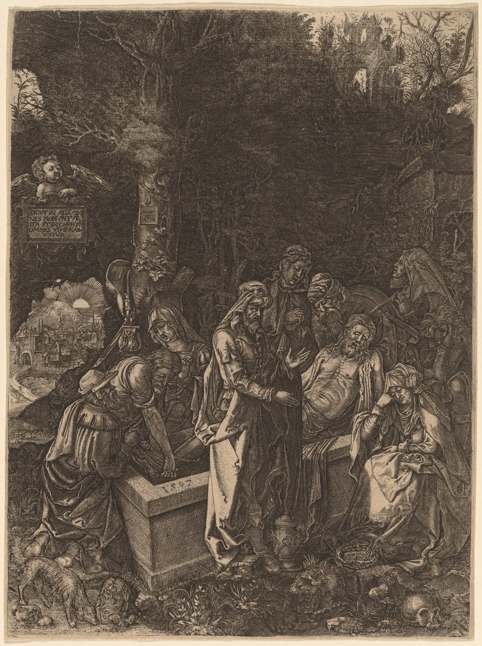 La Sepoltura da Flemish 17th Century, style of Albrecht Dürer