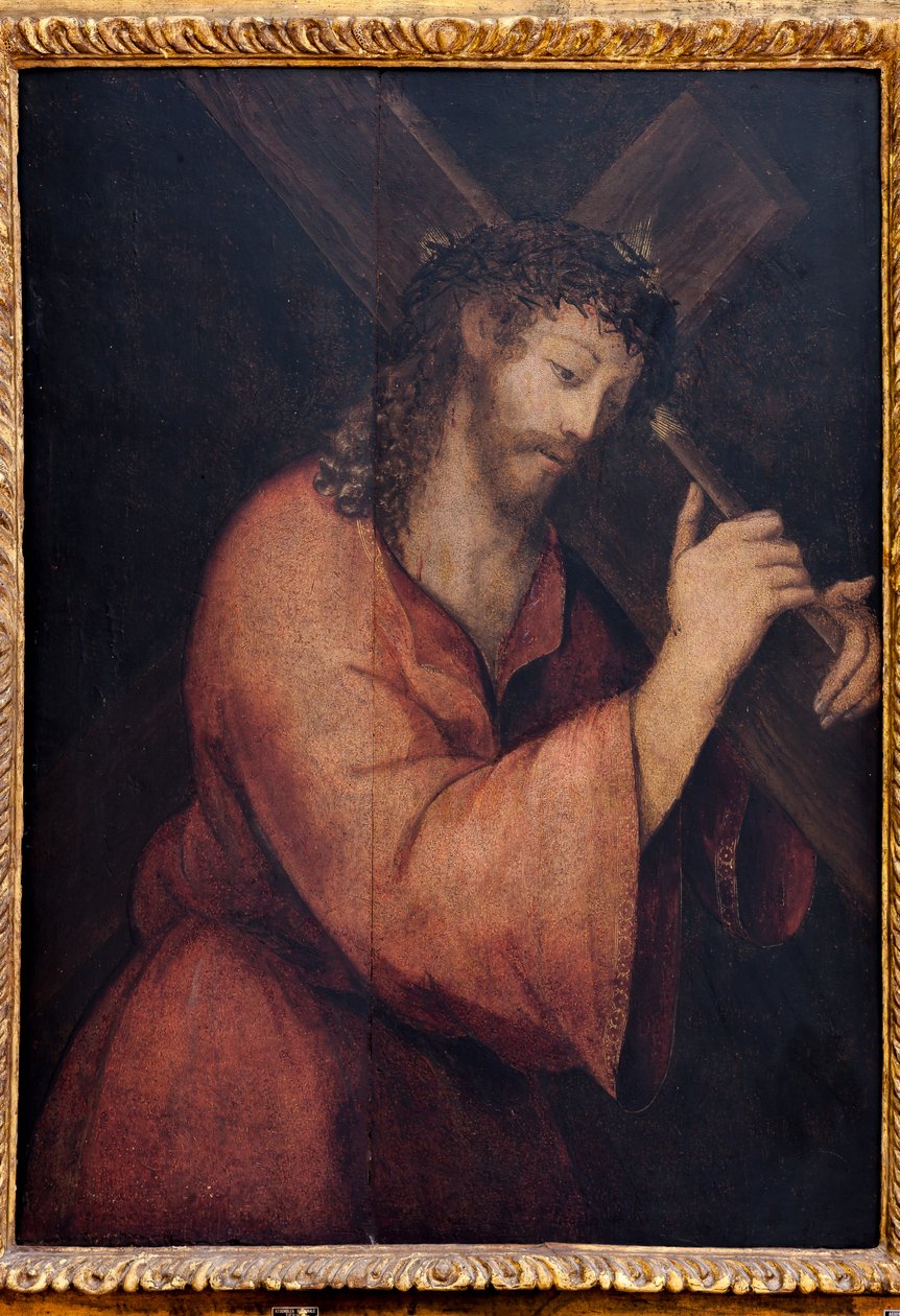 Cristo e la Croce da Flemish School