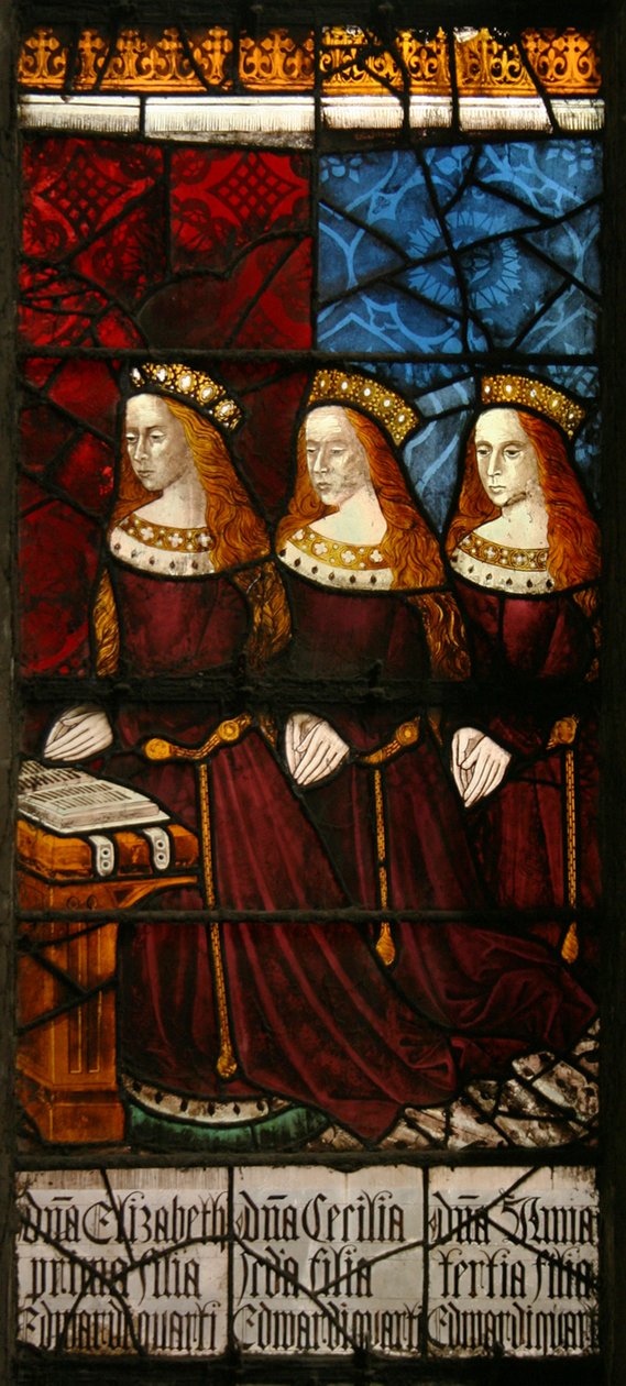 Figlie del re Edoardo IV, c.1480 da Flemish School