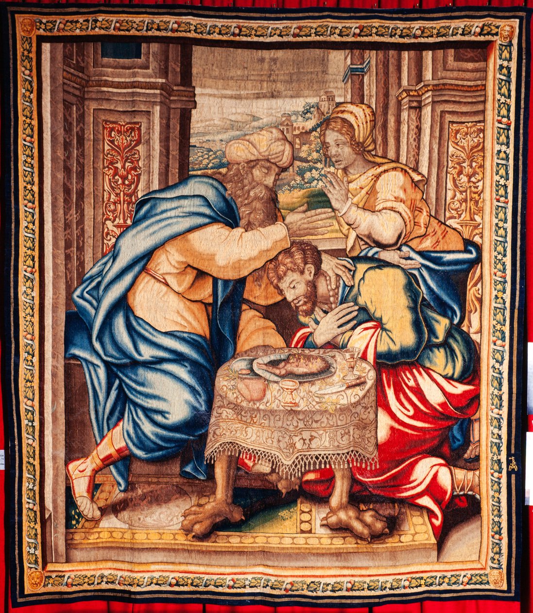 Arazzo fiammingo. XVII secolo. da Flemish School