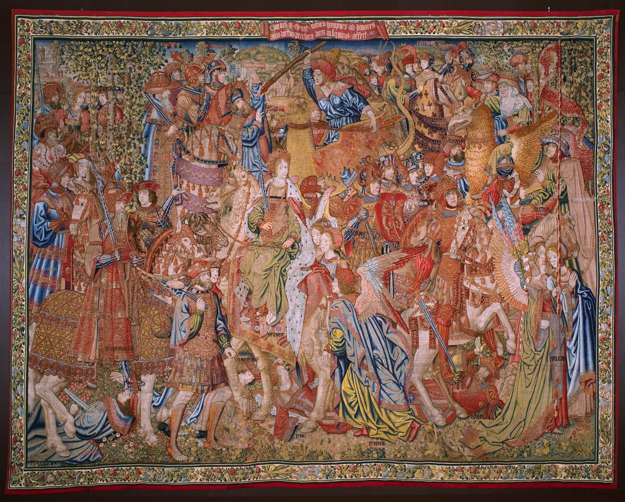 La virtù degli onori (dalla serie Moralità) da Flemish School