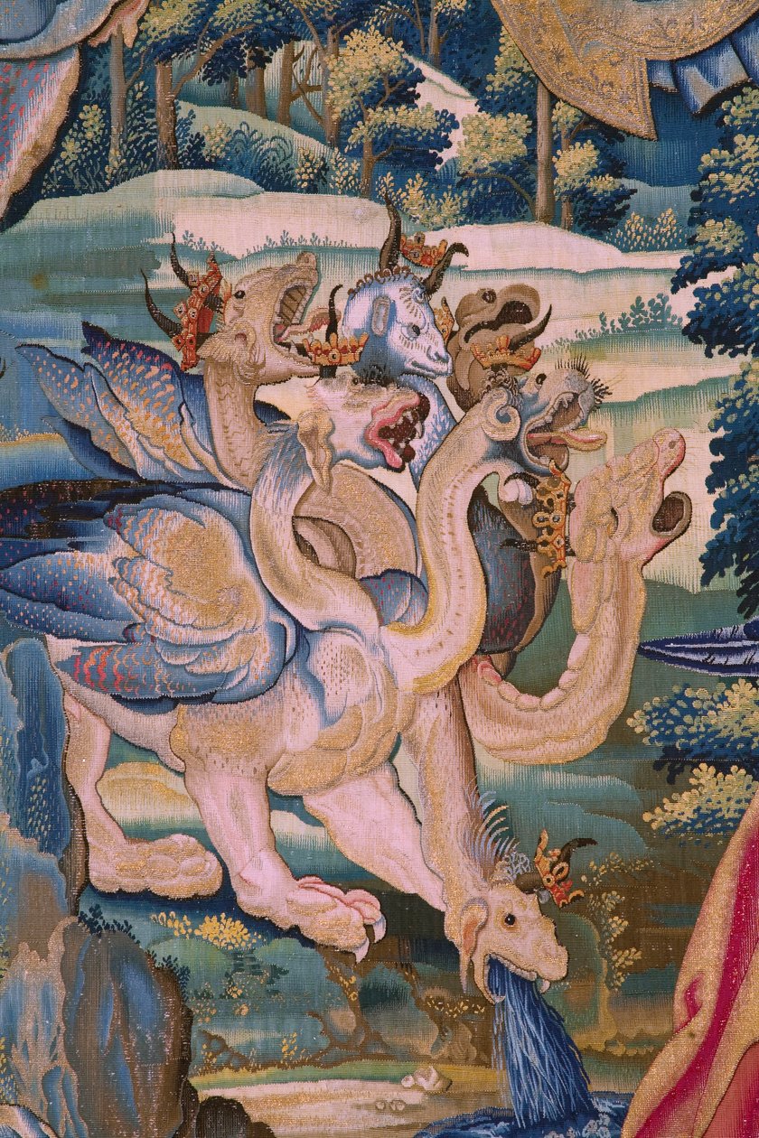San Michele che sconfigge il drago (dalla serie L