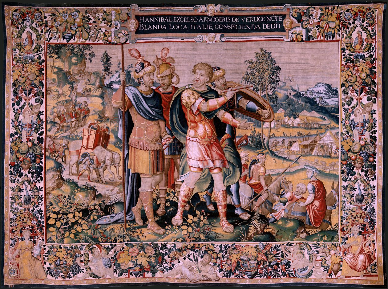 Arazzo fiammingo. Serie La storia di Annibale. L