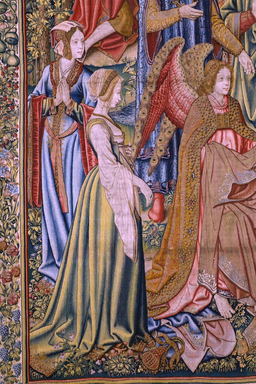 Serie La storia di San Giovanni Battista: Il battesimo di Cristo da Flemish School
