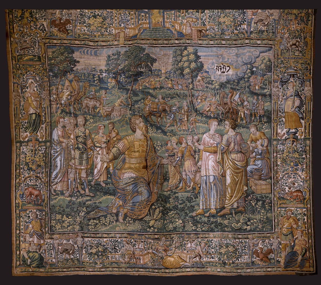 Serie: La storia di Abramo. La vocazione di Abramo da Flemish School