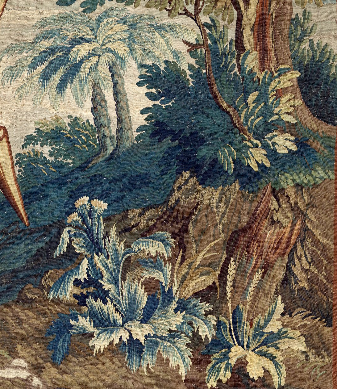 Arazzo fiammingo. La glorificazione della Santa Croce. XVII secolo. Proprietà della chiesa Sint-Walburgakerk Oudenaarde (Dekenij van de Sint-Walburga) da Flemish School