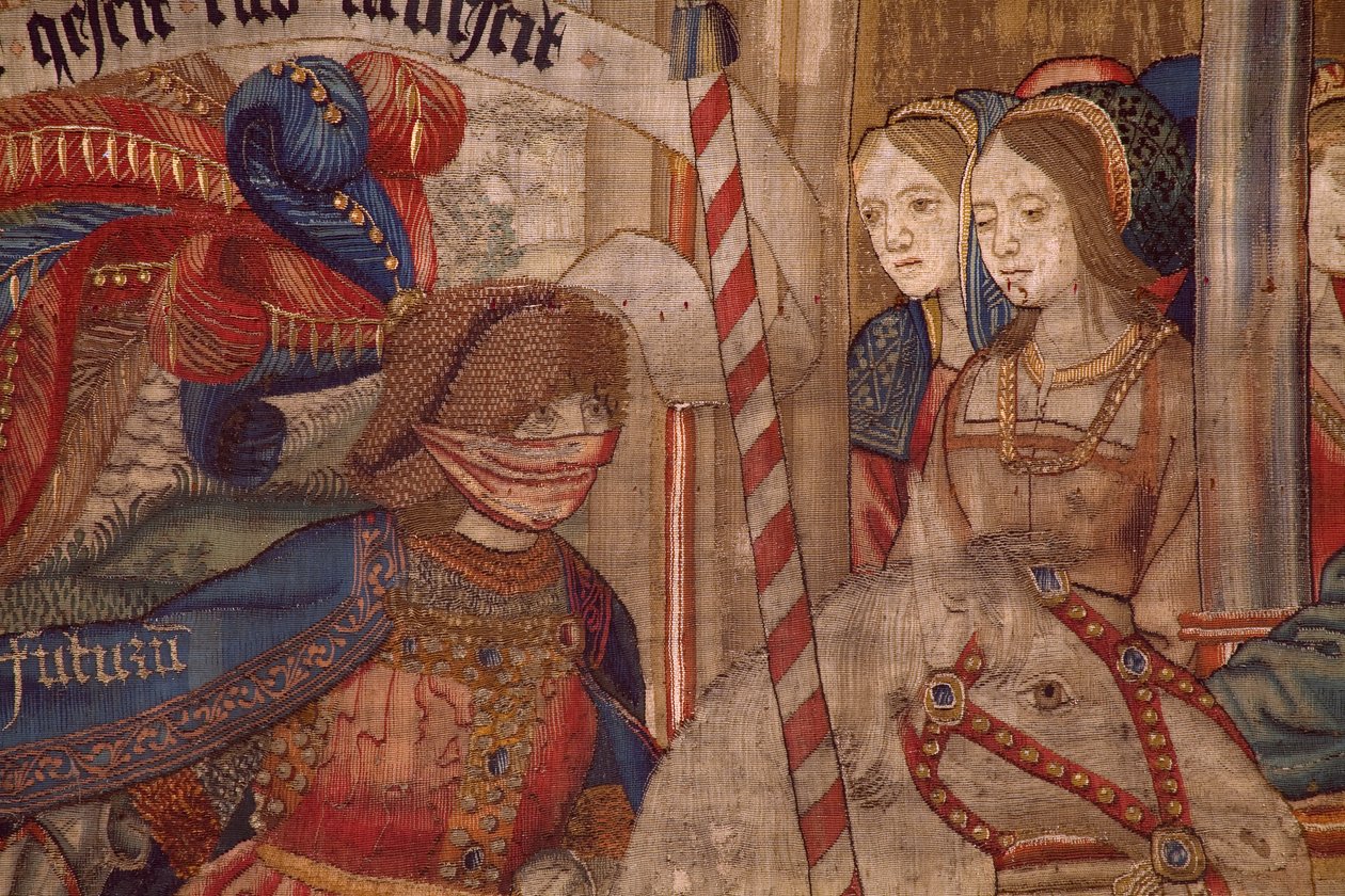 Il trionfo del tempo (dettaglio) da Flemish School