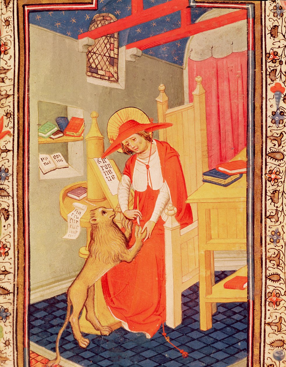 Fol.310v San Girolamo, dal Libro d
