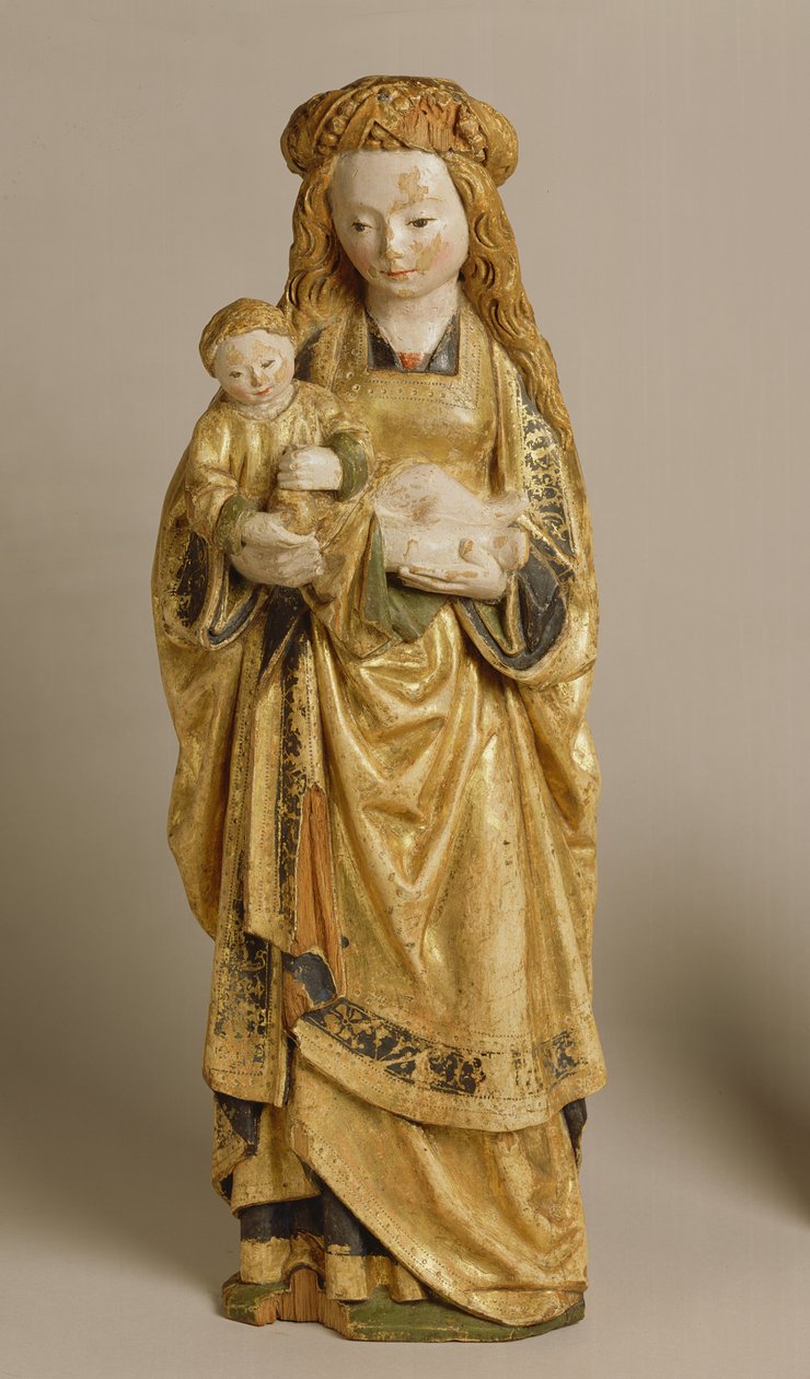 Madonna con Bambino, Scuola di Mechelen, c.1500 da Flemish School