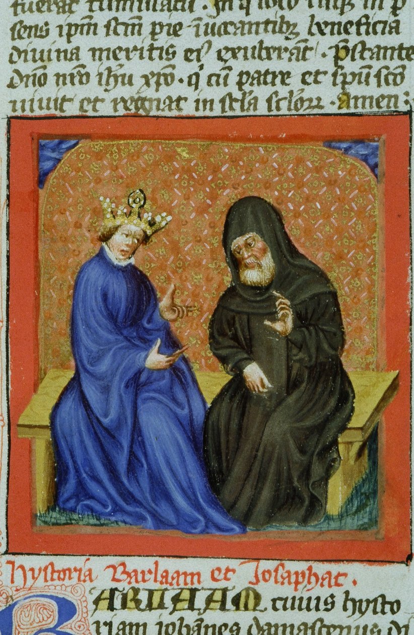 Pagina dalla Legenda Aurea, Bruges, c.1400-10 da Flemish School