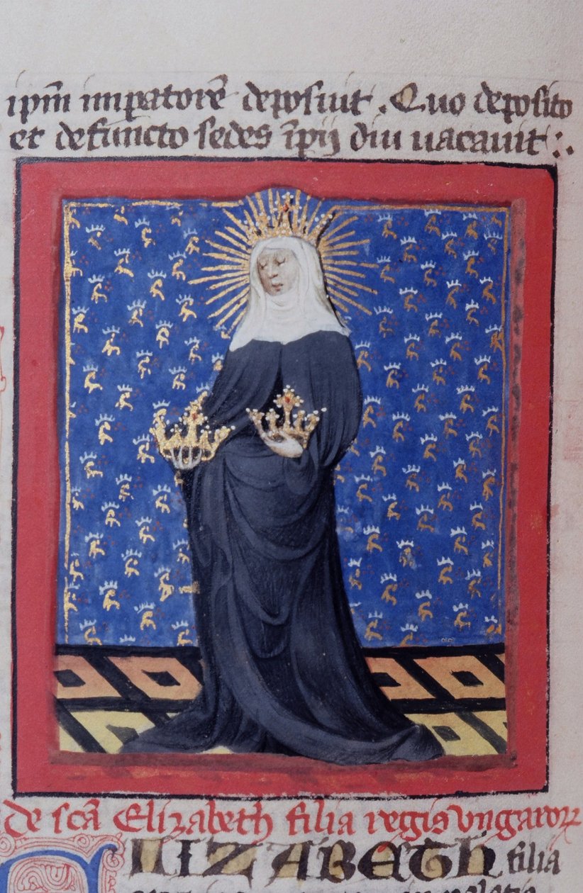Pagina dalla Legenda Aurea, Bruges, c.1400-10 da Flemish School