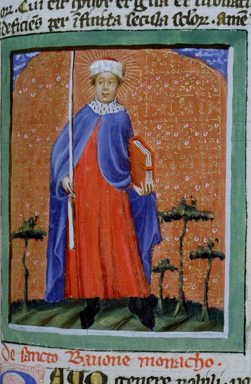 Pagina dalla Legenda Aurea, Bruges, c.1400-10 da Flemish School