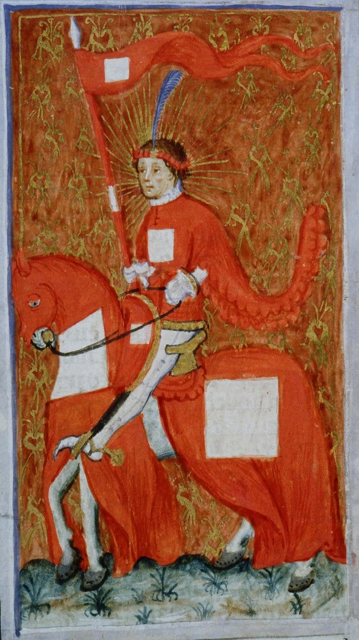 Pagina dalla Legenda Aurea, Bruges, c.1400-10 da Flemish School