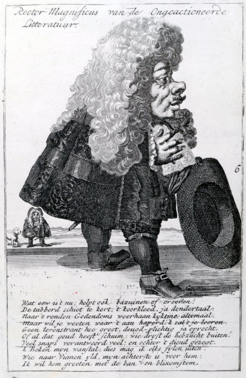 Rettore Magnificus, 1668 da Flemish School