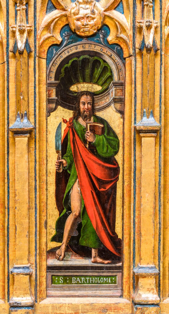 Cassetta reliquiario, San Bartolomeo (Bartolomeo) da Flemish School